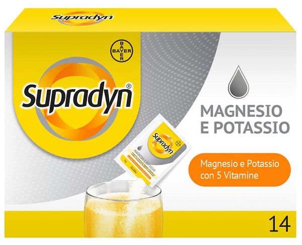 SUPRADYN MAGNESIO POTASSIO SENZA ZUCCHERO 14 BUSTINE 4 G - Gruppofarmastore.it