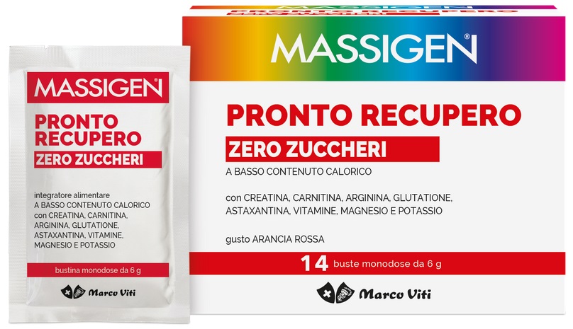MASSIGEN PRONTO RECUPERO ZERO ZUCCHERI 14 BUSTINE - Gruppofarmastore.it