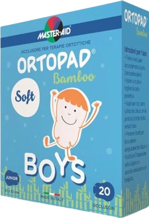 CEROTTO OCULARE PER ORTOTTICA ORTOPAD SOFT BOYS REGULAR 20 PEZZI - Gruppofarmastore.it