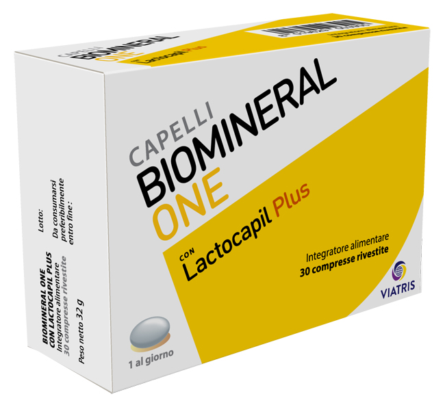 BIOMINERAL ONE LACTOCAPIL PLUS 30 COMPRESSE - Gruppofarmastore.it