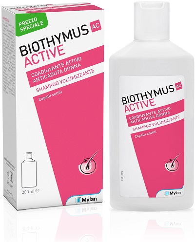 BIOTHYMUS AC ACTIVE SHAMPOO VOLUMIZZANTE DONNA 200 ML PREZZO SPECIALE - Gruppofarmastore.it