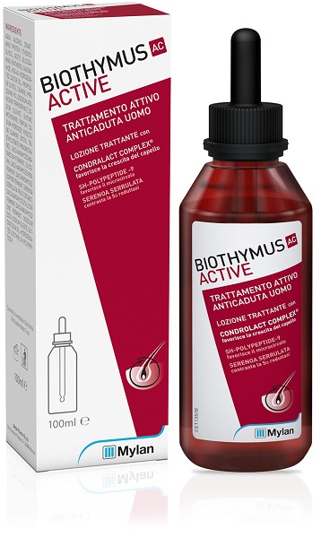 BIOTHYMUS AC ACTIVE TRATTAMENTO ATTIVO ANTICADUTA UOMO LOZIONE 100 ML - Gruppofarmastore.it
