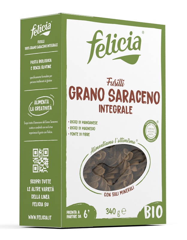 FELICIA BIO SARACENO FUSILLI 340 G - Gruppofarmastore.it