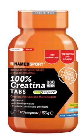 CREATINA 100% 120 COMPRESSE - Gruppofarmastore.it