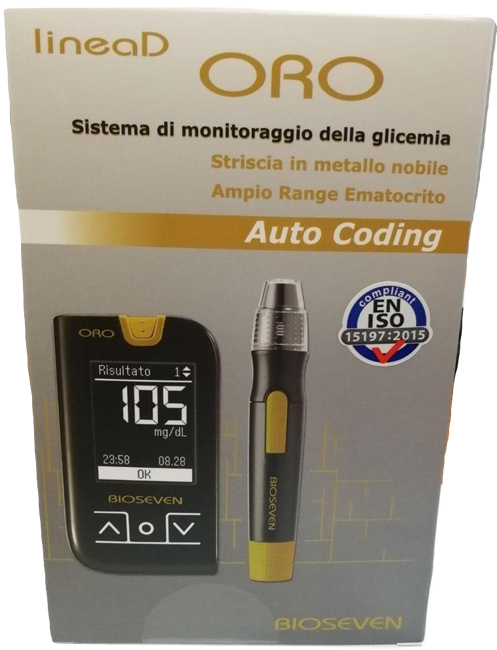 LINEA D ORO GLUCOMETRO KIT - Gruppofarmastore.it