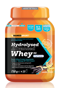 HYDROLYSED ADVANCED WHEY VANILLA CREAM BARATTOLO POLVERE ORALE 750 G - Gruppofarmastore.it
