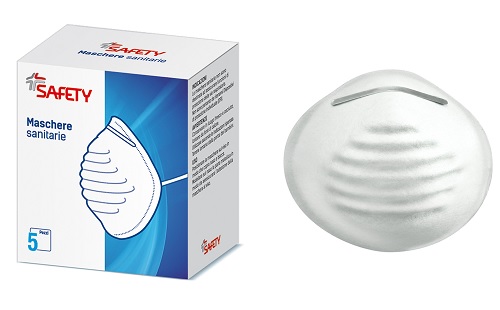 MASCHERA SANITARIA 5 PEZZI - Gruppofarmastore.it