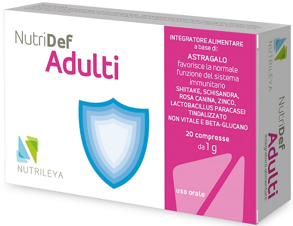 NUTRIDEF ADULTI 20 COMPRESSE - Gruppofarmastore.it