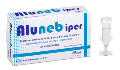 ALUNEB SOLUZIONE IPERTONICA 20 FLACONCINI MONODOSE DA 5 ML - Gruppofarmastore.it