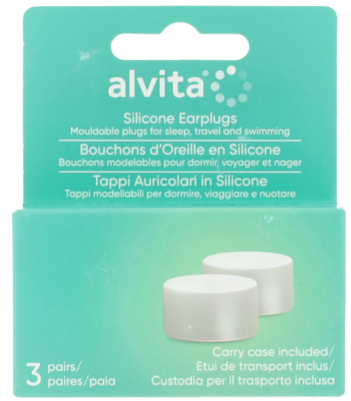ALVITA TAPPI AURICOLARI IN SILICONE MODELLABILE 3 PAIA RIUTILIZZABILI - Gruppofarmastore.it