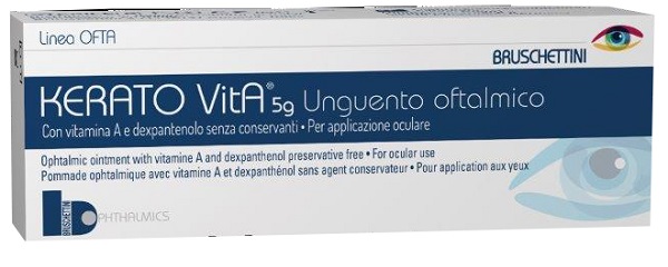 UNGUENTO OFTALMICO KERATO VITA 5 G - Gruppofarmastore.it