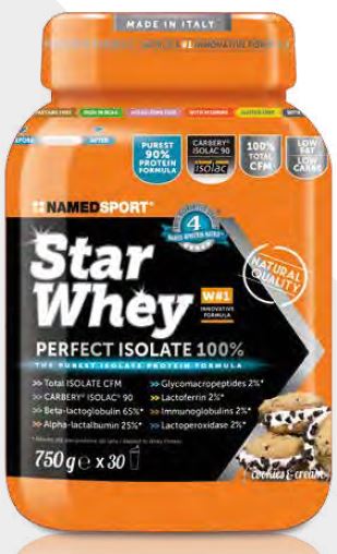 STAR WHEY COOKIES & CREAM 750 G - Gruppofarmastore.it