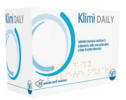 KLIMI' DAILY 30 SALVIETTINE DETERGENTI MONOUSO STERILI PER L'IGIENE OCULARE - Gruppofarmastore.it