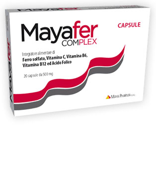 MAYAFER COMPLEX 20 CAPSULE BLISTER 10 G - Gruppofarmastore.it