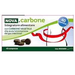 NOVA CARBONE VEGETALE 40 COMPRESSE - Gruppofarmastore.it