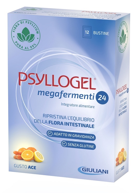 PSYLLOGEL MEGAFERMENTI 24 ACE 12 BUSTE 3 G - Gruppofarmastore.it