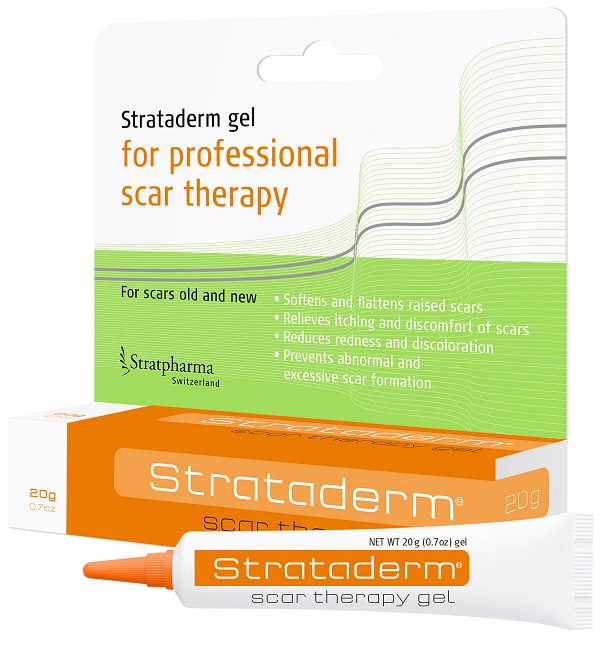 GEL AL SILICONE PER IL TRATTAMENTO DELLE CICATRICI STRATADERM 20G - Gruppofarmastore.it