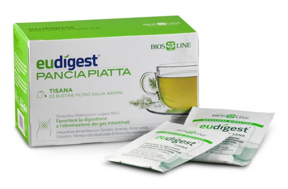 BIOSLINE EUDIGEST TISANA DOPOPASTO 20 BUSTE 40 G - Gruppofarmastore.it