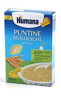 HUMANA PUNTINE BIOLOGICHE PASTINA 320 G - Gruppofarmastore.it