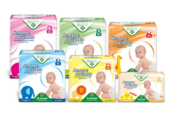 SEMPRE ASCIUTTO MINI TAGLIA 2 3/6KG 21 PEZZI PROFAR - Gruppofarmastore.it