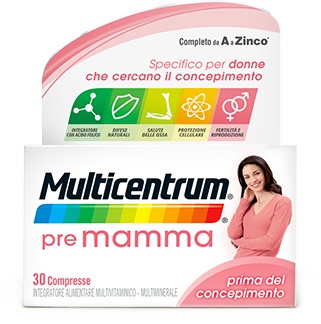 MULTICENTRUM PRE MAMMA 30 COMPRESSE - Gruppofarmastore.it