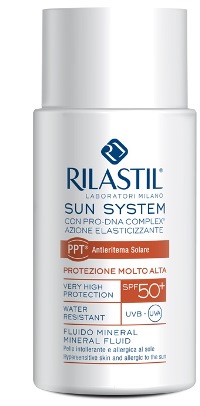 RILASTIL SUN SYSTEM PHOTO PROTECTION THERAPY SPF50+ FLUIDO MINERAL 50 ML - Gruppofarmastore.it
