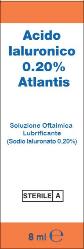 ACIDO IALURONICO 0,20% PLURIDOSE SOLUZIONE OFTALMICA 8 ML - Gruppofarmastore.it