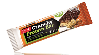 CRUNCHY PROTEINBAR COOKIES & CREAM 1 PEZZO 40 G - Gruppofarmastore.it