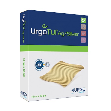 MEDICAZIONE STERILE URGOTUL AG/SILVER 10X12 CM 5 PEZZI - Gruppofarmastore.it
