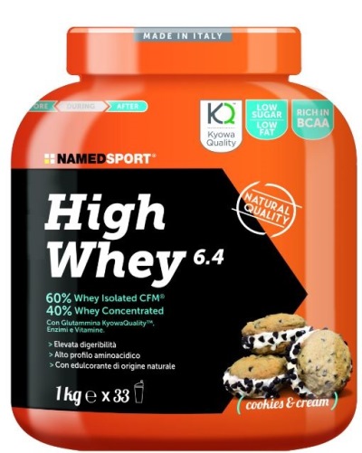 HIGH WHEY COOKIES AND CREAM 1 KG - Gruppofarmastore.it