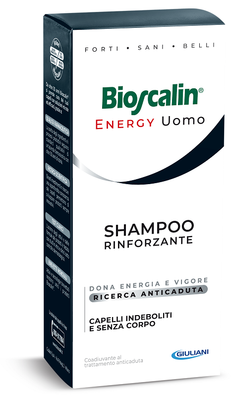 BIOSCALIN ENERGY SHAMPOO RINFORZANTE 200 ML - Gruppofarmastore.it