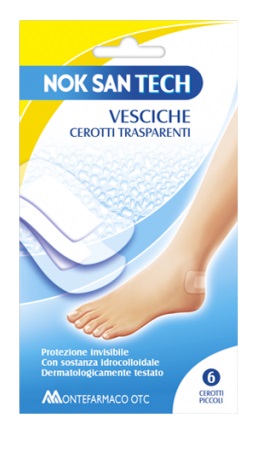 NOK SAN TECH CEROTTO VESCICALE PICCOLO 6 PEZZI - Gruppofarmastore.it