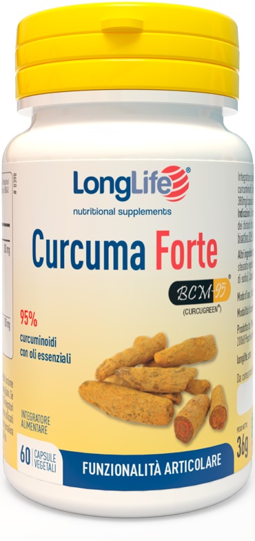 LONGLIFE CURCUMA FORTE 60 CAPSULE VEGETALI - Gruppofarmastore.it