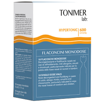 TONIMER LAB HYPERTONIC 18 FLACONCINI MONODOSE - Gruppofarmastore.it