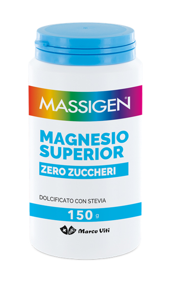 MASSIGEN MAGNESIO SUPERIOR ZERO ZUCCHERI 150 G - Gruppofarmastore.it