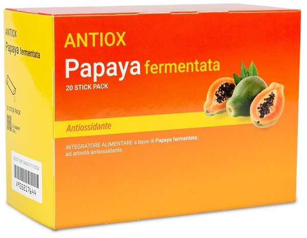 LABORATORIO DELLA FARMACIA PAPAYA FERMENTATA 20 STICK PACK LINEA ANTIOX - Gruppofarmastore.it