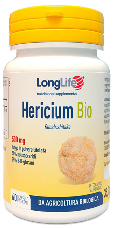 LONGLIFE HERICIUM BIO 60 CAPSULE - Gruppofarmastore.it