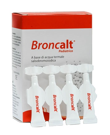 BRONCALT STRIP PEDIATRICO SOLUZIONE IRRIGAZIONE NASALE 20 FLACONCINI DA 2 ML - Gruppofarmastore.it
