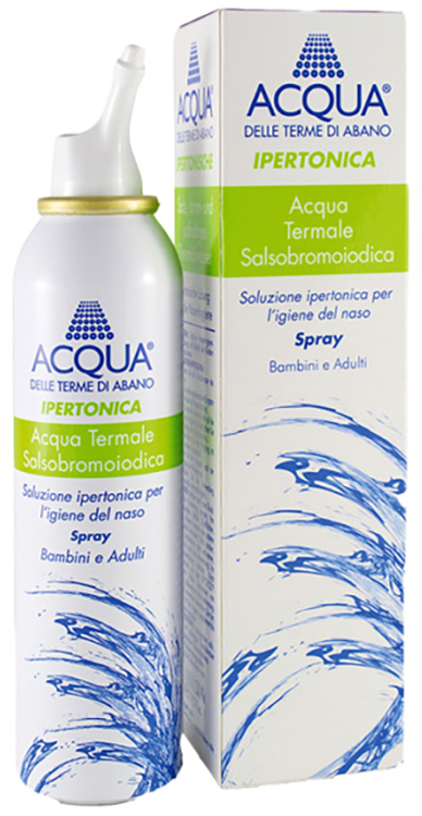 ACQUA DELLE TERME DI ABANO IPERTONICA SPRAY IRRIGAZIONE NASALE 125 ML - Gruppofarmastore.it