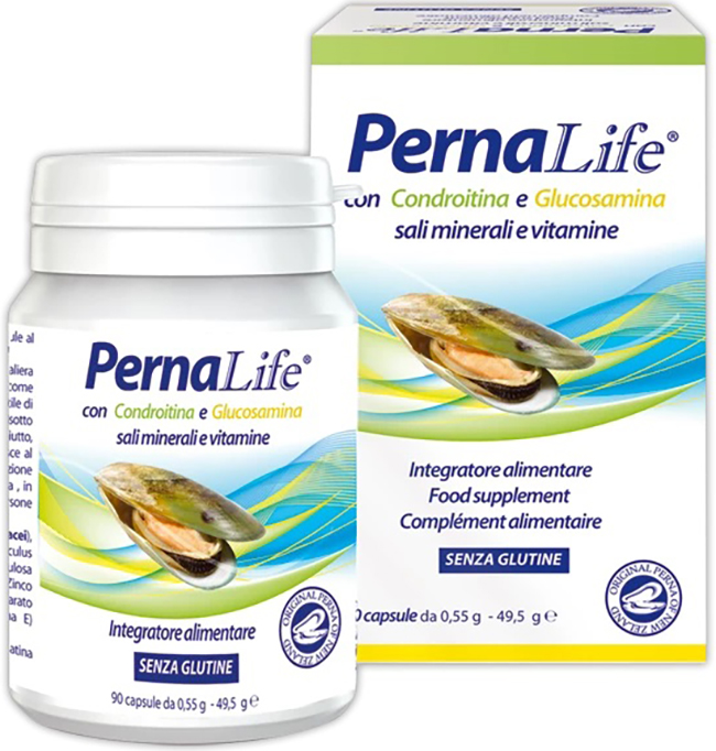 PERNALIFE GLUCOSAMINA CONDROITINA VITAMINE E MINERALI 90 CAPSULE - Gruppofarmastore.it