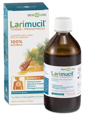 LARIMUCIL TOSSE PEDIATRICO 1+ SCIROPPO 175 ML CE 0426 230 G - Gruppofarmastore.it