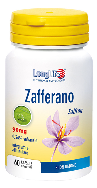 LONGLIFE ZAFFERANO 60 CAPSULE VEGETALI - Gruppofarmastore.it