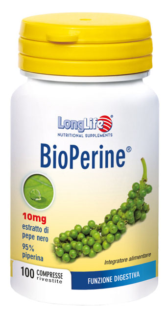 LONGLIFE BIOPERINE 100 COMPRESSE - Gruppofarmastore.it