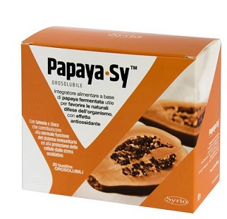 PAPAYA-SY 20 BUSTINE 92 G POLVERE OROSOLUBILE - Gruppofarmastore.it