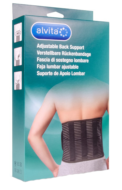 ALVITA FASCIA LOMBARE MISURA 2 CIRCONFERENZA 100-120 CM - Gruppofarmastore.it