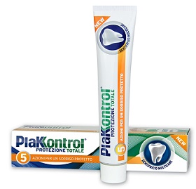 PLAKKONTROL PROTEZIONE TOTALE DENTIFRICIO 75 ML - Gruppofarmastore.it