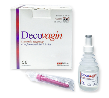 DECOVAGIN 5 FLACONI DA 100 ML + 5 CANNULE MONOUSO - Gruppofarmastore.it