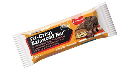 FIT CRISP BALANCED BARRETTA EXQUISITE CHOCOLATE 38 G - Gruppofarmastore.it
