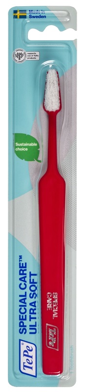 TEPE SPAZZOLINO SPECIAL CARE ROSSO - Gruppofarmastore.it
