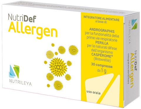 NUTRIDEF ALLERGEN 30 COMPRESSE - Gruppofarmastore.it